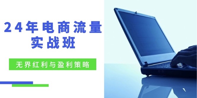 24年电商流量实战班：无界 红利与盈利策略，终极提升/关键词优化/精准…网赚课程-副业赚钱-互联网创业-手机赚钱-挂机躺赚-语画网创-精品课程-知识付费-源码分享-免费资源语画网创